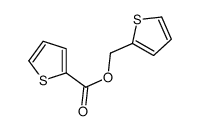 thiophen-2-ylmethyl thiophene-2-carboxylate结构式