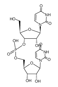 uridylyl-(5'->3')-uridine Structure