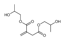 2-methylenesuccinic acid, ester with propane-1,2-diol (1:2) Structure