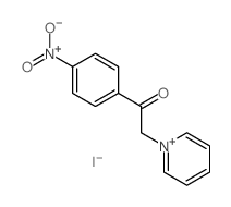 1-(4-nitrophenyl)-2-pyridin-1-yl-ethanone Structure