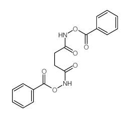 [3-(benzoyloxycarbamoyl)propanoylamino] benzoate Structure