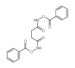 [3-(benzoyloxycarbamoyl)propanoylamino] benzoate structure