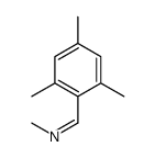 N-methyl-1-(2,4,6-trimethylphenyl)methanimine结构式