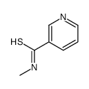 N-methylpyridine-3-carbothioamide Structure