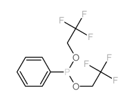 Phosphonous acid,P-phenyl-, bis(2,2,2-trifluoroethyl) ester结构式