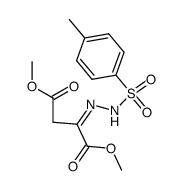 dimethyl 2-(2-tosylhydrazono)succinate Structure