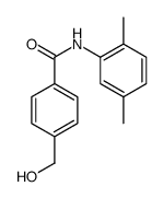 Benzamide, N-(2,5-dimethylphenyl)-4-(hydroxymethyl)- (9CI) structure