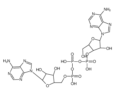 P1,P3-bis(5'-adenosyl) triphosphate Structure