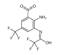 N-[2-amino-3-nitro-5-(trifluoromethyl)phenyl]-2,2,2-trifluoroacetamide Structure