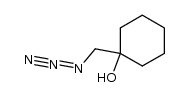 1-(azidomethyl)-1-cyclohexanol结构式