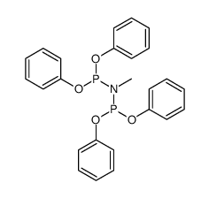 N,N-bis(diphenoxyphosphanyl)methanamine Structure