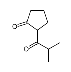 2-(2-methylpropanoyl)cyclopentan-1-one结构式