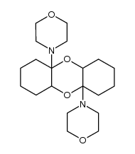 4,4'-(octahydro-dibenzo[1,4]dioxine-4a,9a-diyl)-bis-morpholine Structure