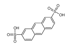 anthracene-2,7-disulfonic acid Structure