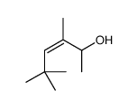 3,5,5-trimethylhex-3-en-2-ol结构式