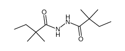 N,N'-Bis-(2,2-dimethylbutyro)-hydrazid Structure