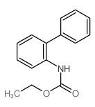 Carbamic acid,N-[1,1'-biphenyl]-2-yl-, ethyl ester structure