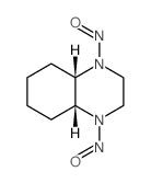 Quinoxaline,decahydro-1,4-dinitroso-, cis- (8CI)结构式