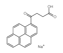 4-oxo-4-pyren-1-yl-butanoic acid structure