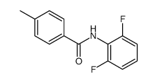 Benzamide, N-(2,6-difluorophenyl)-4-methyl- (9CI) structure