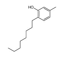 3-Methyl-6-octylphenol Structure
