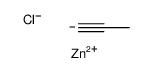 chlorozinc(1+),prop-1-yne结构式