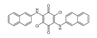 2,5-Dichloro-3,6-bis[(2-naphthalenyl)amino]-2,5-cyclohexadiene-1,4-dione picture