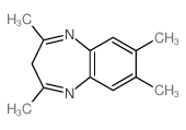 3H-1,5-Benzodiazepine,2,4,7,8-tetramethyl- Structure