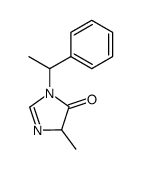 5-methyl-3-(1-phenyl-ethyl)-3,5-dihydro-imidazol-4-one Structure