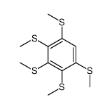 1,2,3,4,5-Pentakis(methylthio)benzene结构式