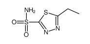1,3,4-Thiadiazole-2-sulfonamide,5-ethyl-(9CI) structure