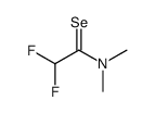 2,2-difluoro-N,N-dimethylethaneselenoamide结构式