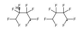 bis(1,1,2,2,3,3,4,4-octafluorobutyl)mercury Structure