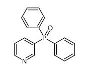 diphenyl(pyridin-3-yl)phosphine oxide结构式