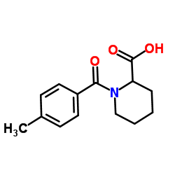 1-(4-METHYLBENZOYL)PIPERIDINE-2-CARBOXYLIC ACID Structure