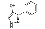 1H-Pyrazol-4-ol, 3-phenyl- (9CI) structure