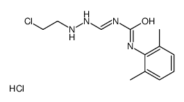 (1E)-1-[[2-(2-chloroethyl)hydrazinyl]methylidene]-3-(2,6-dimethylphenyl)urea,hydrochloride结构式