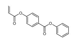 phenyl 4-prop-2-enoyloxybenzoate结构式