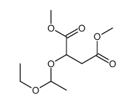 dimethyl 2-(1-ethoxyethoxy)butanedioate Structure