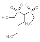 1,1-bis(ethylsulfonyl)pentane structure