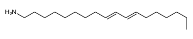 (9Z,11Z)-9,11-Octadecadien-1-amine结构式