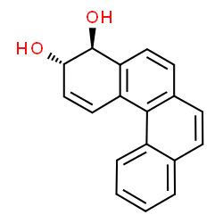 benzo(c)phenanthrene 3,4-dihydrodiol structure