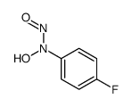 Benzenamine, 4-fluoro-N-hydroxy-N-nitroso- (9CI) Structure