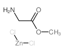 dichlorozinc,methyl 2-aminoacetate Structure