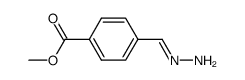 4'-carbomethoxy-benzaldehyde hydrazone结构式