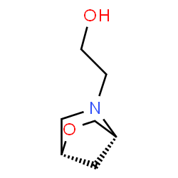 2-Oxa-5-azabicyclo[2.2.1]heptane-5-ethanol,(1R,4R)-(9CI) structure