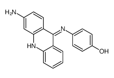 4-((3-Amino-9-acridinyl)amino)phenol Structure