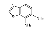 6,7-Benzothiazolediamine(9CI) Structure