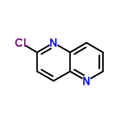 2-氯-1,5-萘啶结构式