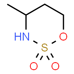 1,2,3-Oxathiazine,tetrahydro-4-methyl-,2,2-dioxide(9CI) structure